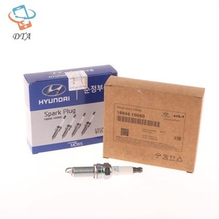 [DTA] 1 / 4 Chiếc Dành Cho Xe Hyundai I30 IX35 IX40 Kia Rio Soul Accent Veloster Solaris 18846-10060 SILZKR6B10E Iridium Bugi VN
