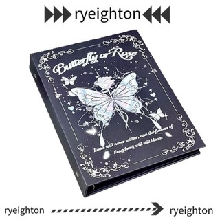 Album Ảnh RYEIGHTON A5, Bộ Sưu Tập Photocard Lá Rời Thiết Kế Bướm, INS Kích Thước 3 inch Photocard Holder Concert