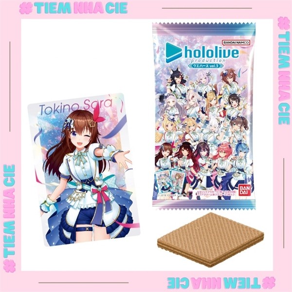 [Tiệm nhà Cie] [SẴN] THẺ NHÂN PHẨM HOLOLIVE WAFER VOL 3 SP007209