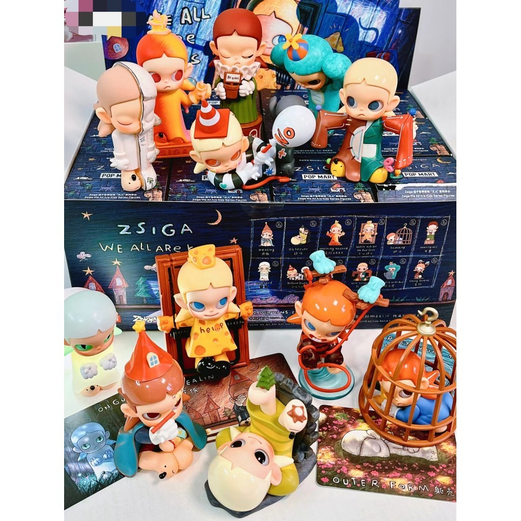 Zsiga We All Are Kids Series Chọn thẻ kiểm tra không đóng gói