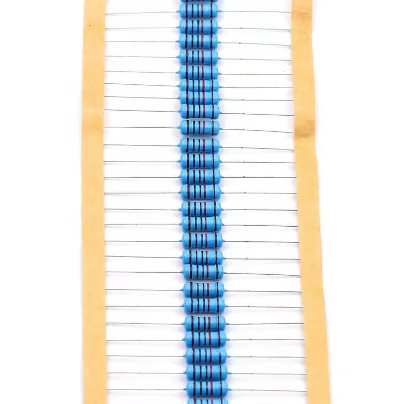 100 Chiếc 1 / 4W 1 / 2W 1W Kim Loại Phim Điện Trở 1% 180K 200K 220K 240K 270K 300K 330K ohm