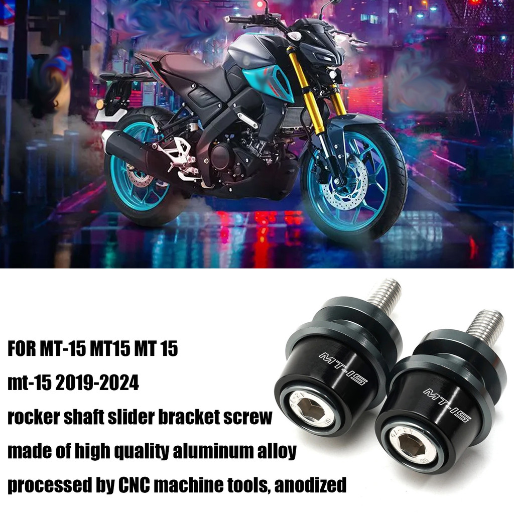 Dành Cho MT-15 MT15 MT 15 2019-2024 Nhôm CNC 8 Mm Tay Xoay Ống Trượt Vít Đứng Phụ Kiện Xe Máy mt-15
