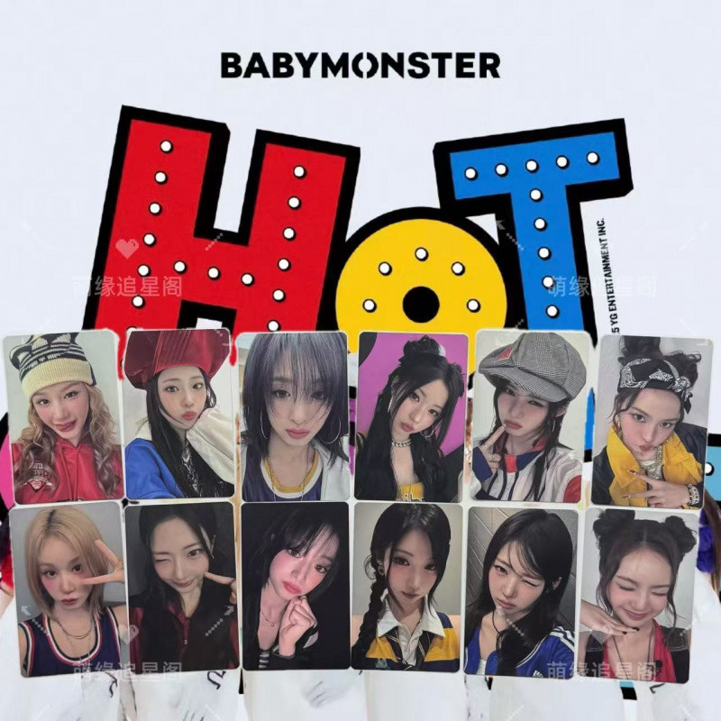 Photocard BABYMONSTER HOT SAUCE Return Album Photocard ma Thẻ may mắn ASA CHIQUITA