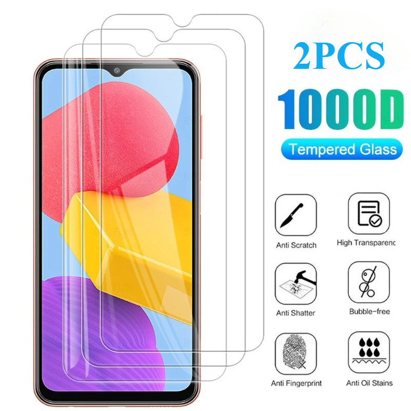 2 Chiếc Trong Suốt HD Kính Cho HTC Wildfire X E5 E3 lite Plus Đen Edge Bảo Vệ Màn Hình Điện Thoại Ch