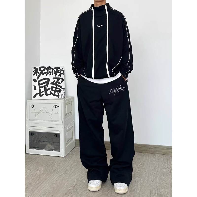 Quần tây nam dáng suông basic đen phong cách Hàn Quốc M-8XL Plus size | BigBuy360 - bigbuy360.vn