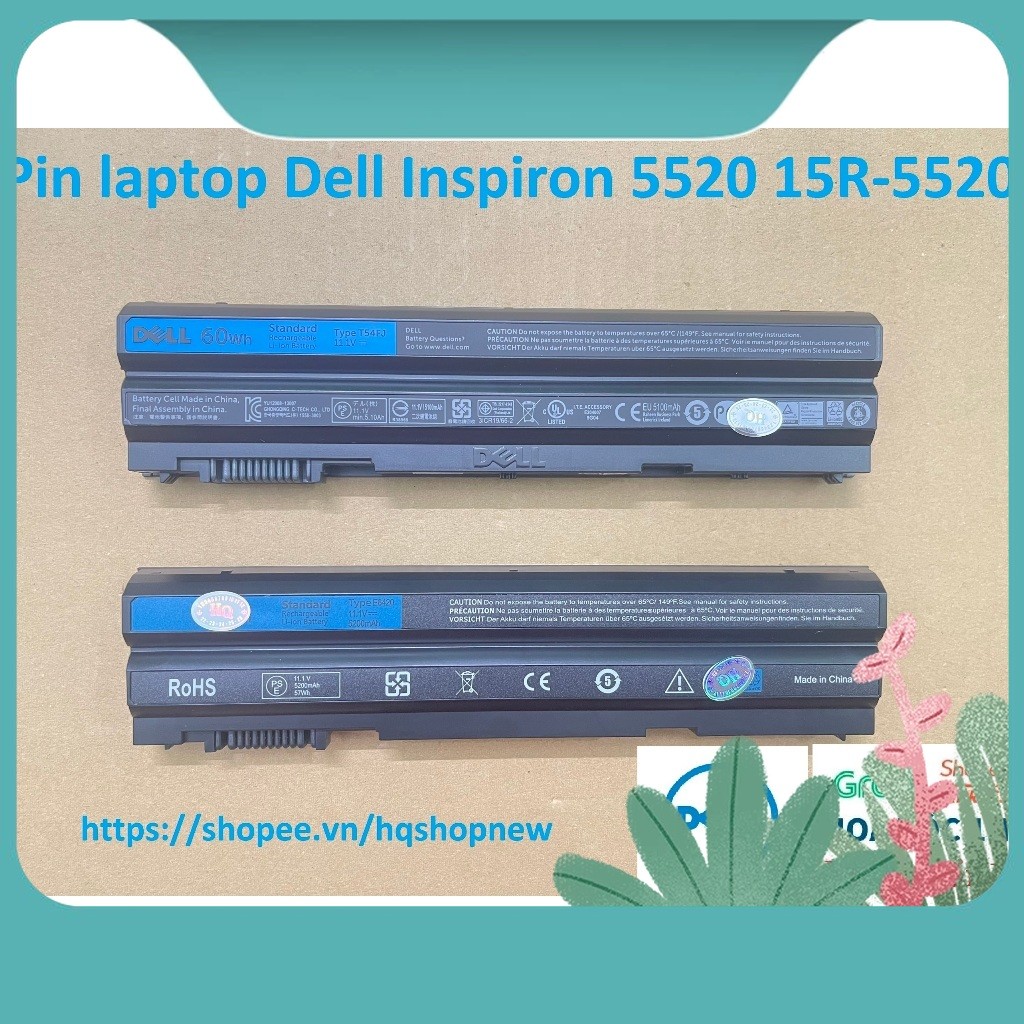 ⚡ Pin  Dell Inspiron 5520 15R-5520
