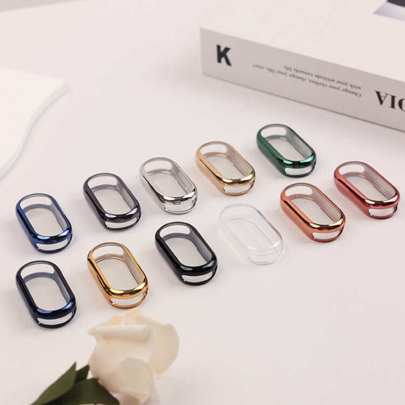 Ốp Lưng Silicon TPU Cho Xiaomi Smart Band 10 Smartwatch Bảo Vệ Màn Hình Khung Ốp Lưng Cho Xiaomi Mi 
