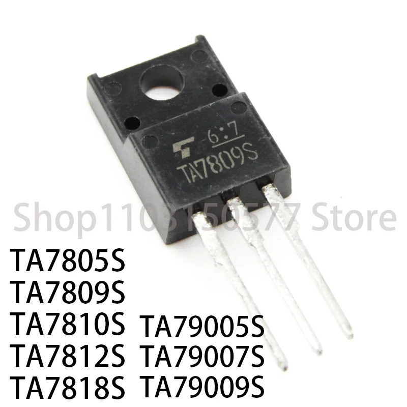 1-5 Chiếc TA7805S TA7809S TA7810S TA7812S TA7818S TA79005S TA79007S TA79009S TO220F Hiệu Ứng Trường 