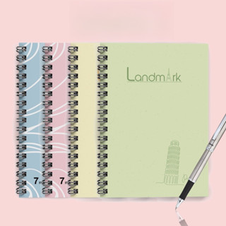 Sổ tay ghi chép lò xo kẻ ngang 200 trang khổ A4  Phù hợp làm sổ kế hoạch, sổ nhật kí,tập vở ghi chép