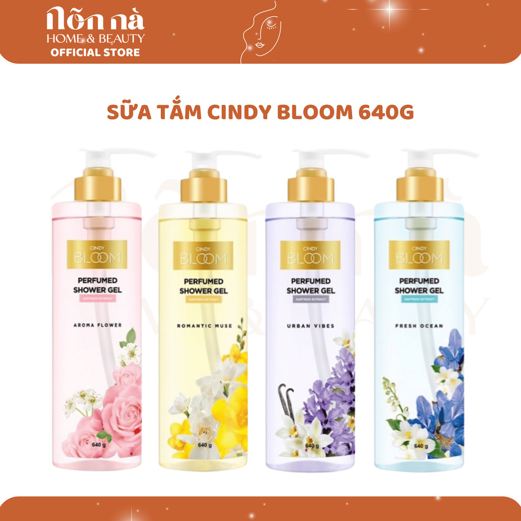 Sữa Tắm Cindy Bloom Perfumed 640g