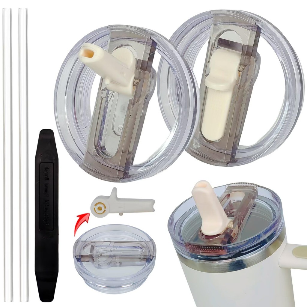 Đầu phun có thể gập lại chống rò rỉ Nắp cốc thay thế có thể tháo rời Thích hợp cho Stanley Quencher 