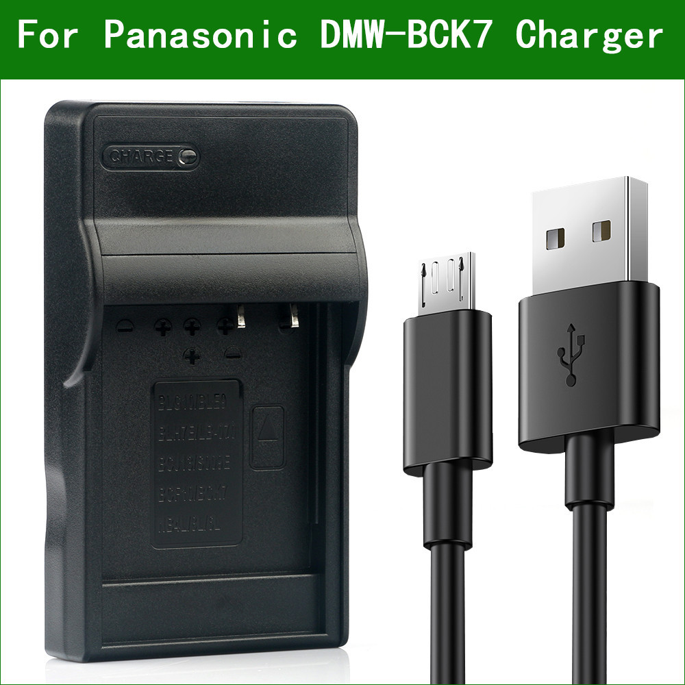 DMW-BCK7 NCA-YN101G Camera Kỹ Thuật Số Micro USB Sạc Cho Panasonic DMC-FH2 FH4 FH5 FH6 FH7 FH8 FH24 