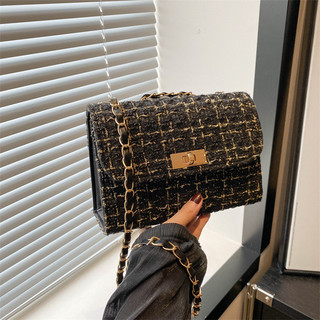 Túi Đeo Vai Retro Dây Xích Nhỏ Túi Vuông Nữ Phong Cách Mới Thời Trang Thường Ngày Cá Tính Đơn Giản Túi Messenger