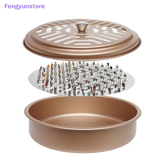 Feng muỗi cuộn dây giá đỡ khay khung thép không gỉ giá tròn tấm xoắn ốc chống côn trùng vn