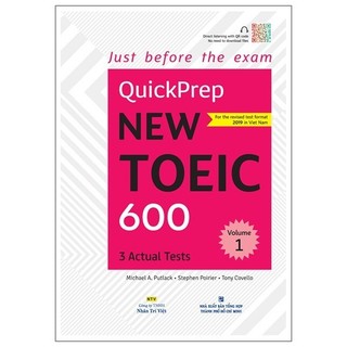 Sách - quickprep new toeic 600 - volume 1