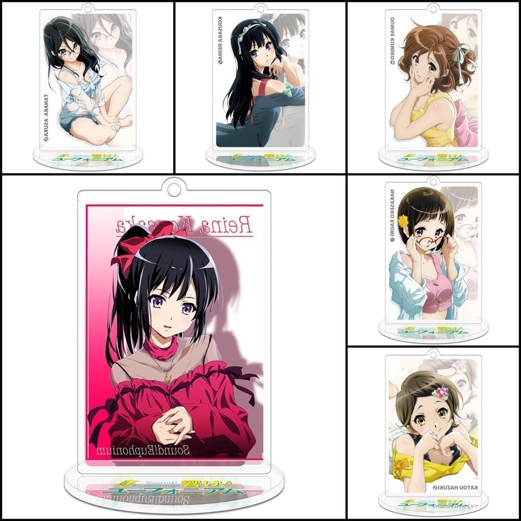 Móc Khoá, Standee, Tranh Kính Mô Hình Lắc Lư Hibike Euphonium Season 3 Oumae Kumiko Reina Trang Trí 
