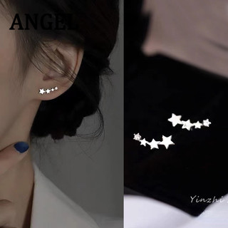 Khuyên tai ngôi sao mạ bạc 925