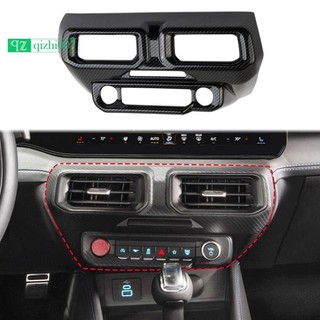 Bảng điều khiển trung tâm Air Vent Cover Viền cho Ford Mustang 2024 Phụ kiện nội thất Sợi Carbon