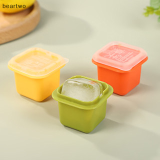 < Beartwo > Khuôn Làm Đá Viên Sáng Tạo Có Thể Tái Sử Dụng Máy Làm Đá Vuông Cho Tự Làm Kem Whisky Cocktail Khuôn Gia Đình Tiện Ích Nhà Bếp Đẹp