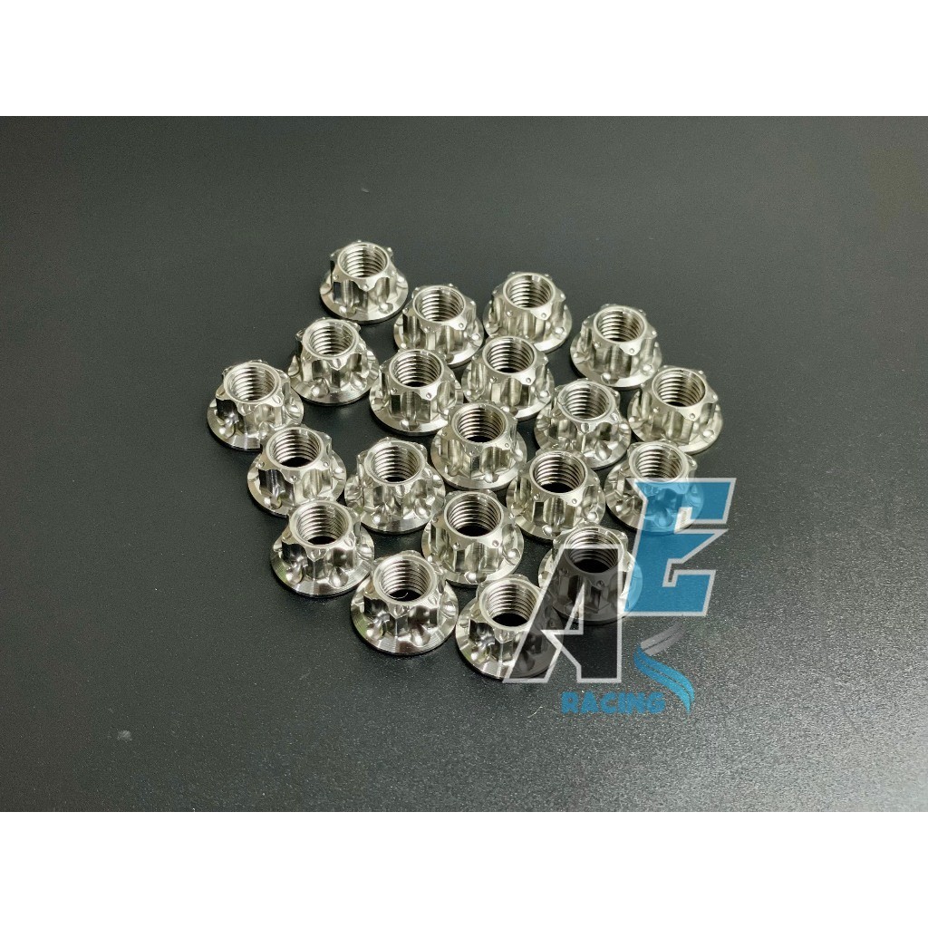 Tán hở salaya 6li 8li 10li 12li 14li Salaya Đầu hở chuẩn Inox 304