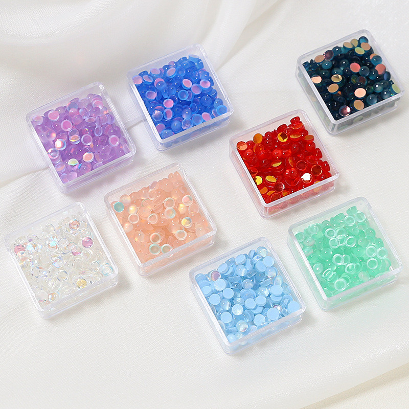 Nhựa giả mắt mèo Apiao 4mm mắt tự làm trang sức thủ công chất liệu phụ kiện vá Baroque tự chế