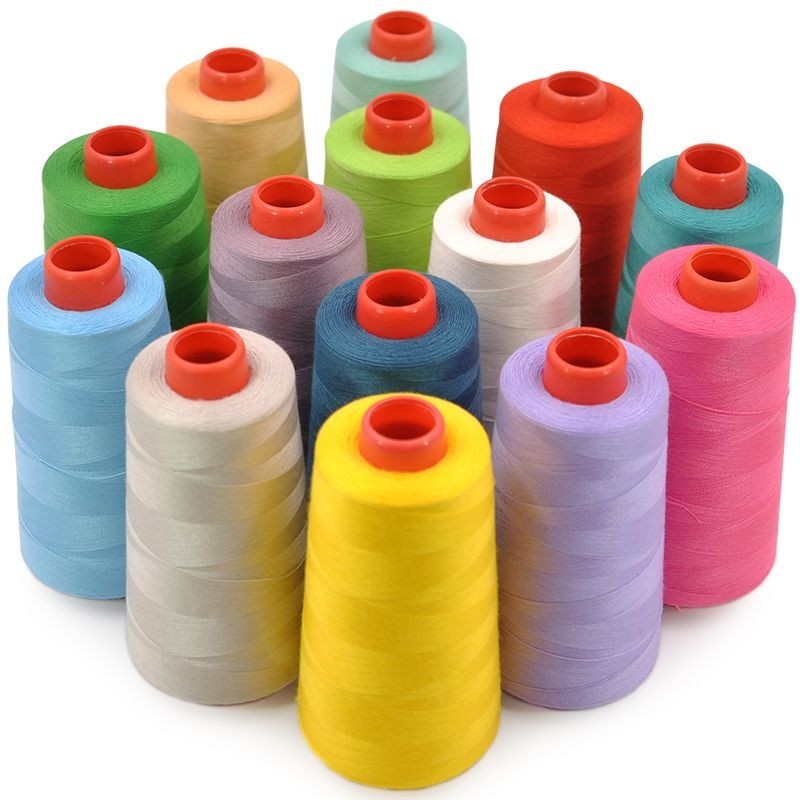 402 chỉ mỏng chỉ may thân thiện với môi trường chỉ Polyester chỉ sợi chùa chỉ máy may chỉ xe hơi phẳ