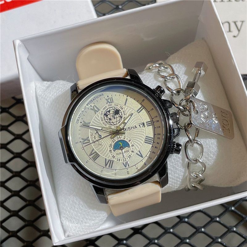 Xu Hướng Mới Hành Tinh Đồng Hồ Dành Cho Thanh Thiếu Niên Nam Nữ Mặt Số Lớn Cao Cấp Thoáng Mát Cá Tính Thời Trang Cơ Sở Học Sinh Trung Học Đồng Hồ