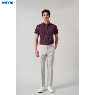 Áo sơ mi nam cộc tay may 10 dáng slimfit mã 010122186a 3tt