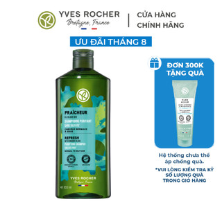 Dầu Gội Dành Cho Tóc Dầu Bết Yves Rocher Refresh Purifying Shampoo 300ml