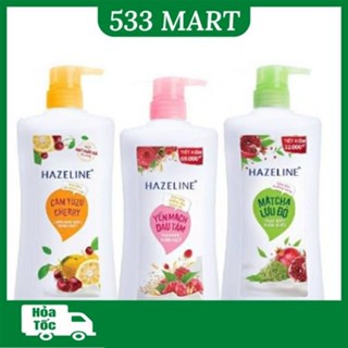 [ĐỦ LOẠI] Sữa tắm Hazeline matcha lựu đỏ/ Dâu tằm 670g/ 800g/ 900g