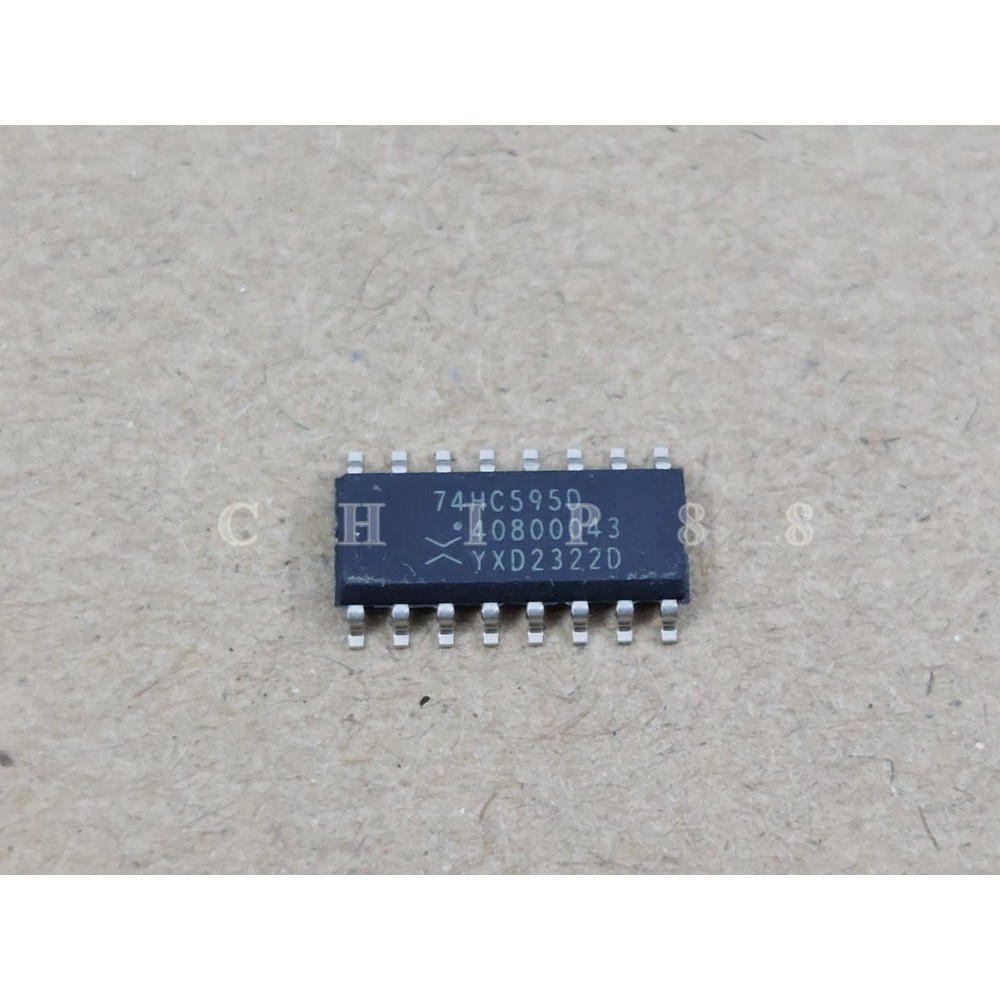 (5c) 74HC595D IC Dịch 74HC595 SOP-16 Mới, Chính Hãng.