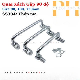 Tay nắm, quai xách hộp dụng cụ, pin lithium tự gập model L506