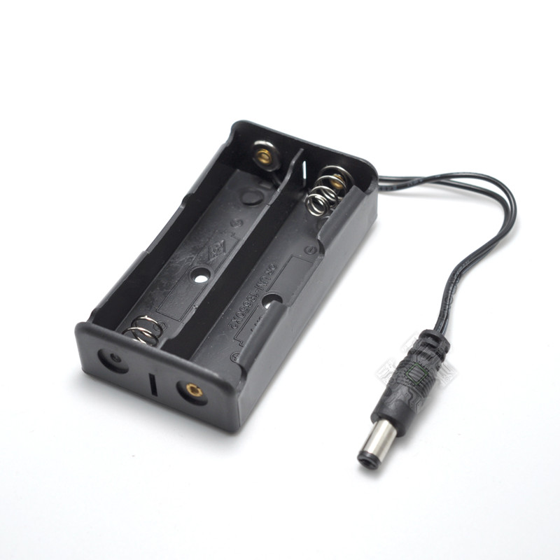 ENGLAB★ Chủ pin 2S 18650 với áo khoác DC 18650 Nhà ở 2 chiếc 18650 Nhà ở pin