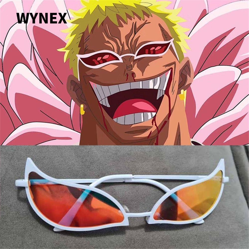 WYNEX Kính Mát Cosplay Nhân Vật  Doflamingo Trong Phim Hoạt Hình One Piece