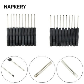 Napkery 10 Cái Dụng Cụ Sửa Chữa, Dụng Cụ Sửa Chữa Điện Thoại Tua Vít Mini 2 Mm 3 Mm, Tua Vít Thép Chữ Thập Nhỏ Di Động