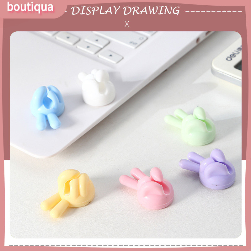 Bộ sắp xếp cáp để bàn Lưu trữ cáp dữ liệu Hiện vật Cáp sạc điện thoại di động Fixer-BA | BigBuy360 - bigbuy360.vn