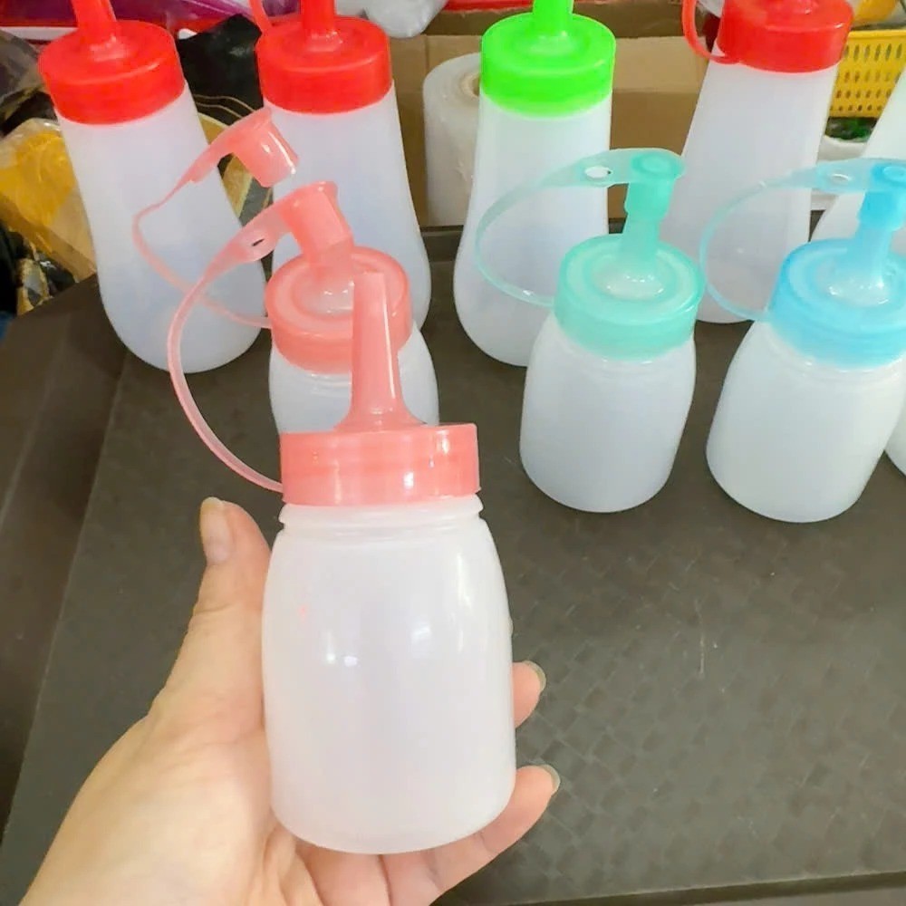 [Combo 10 Chai] Chai Nhựa Đựng Tương Ớt – Đựng Sốt, Sữa Đặc 150ml / 250ml – Trường An VN
