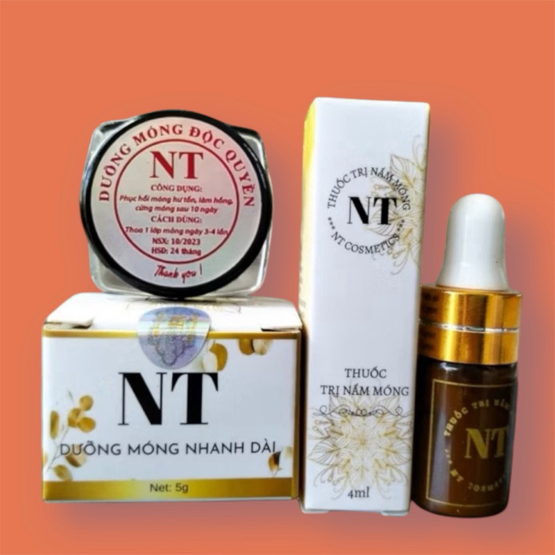 COMBO NẤM MÓNG , DƯỠNG CỨNG MÓNG NT CHÍNH HÃNG