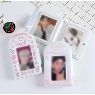COOLSO Idol Card Collect Book, Album đựng thẻ PVC hoạt hình, Vỏ bảo vệ ảnh Mini 3 Inch dễ thương dành cho sinh viên