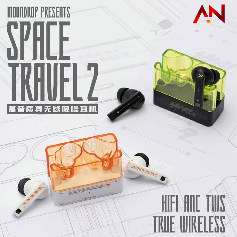 Tai Nghe Moondrop Space Travel 2 – Công Nghệ ANC Mới Nhất | Âm Thanh Ấn Tượng, Giá Cực Tốt!