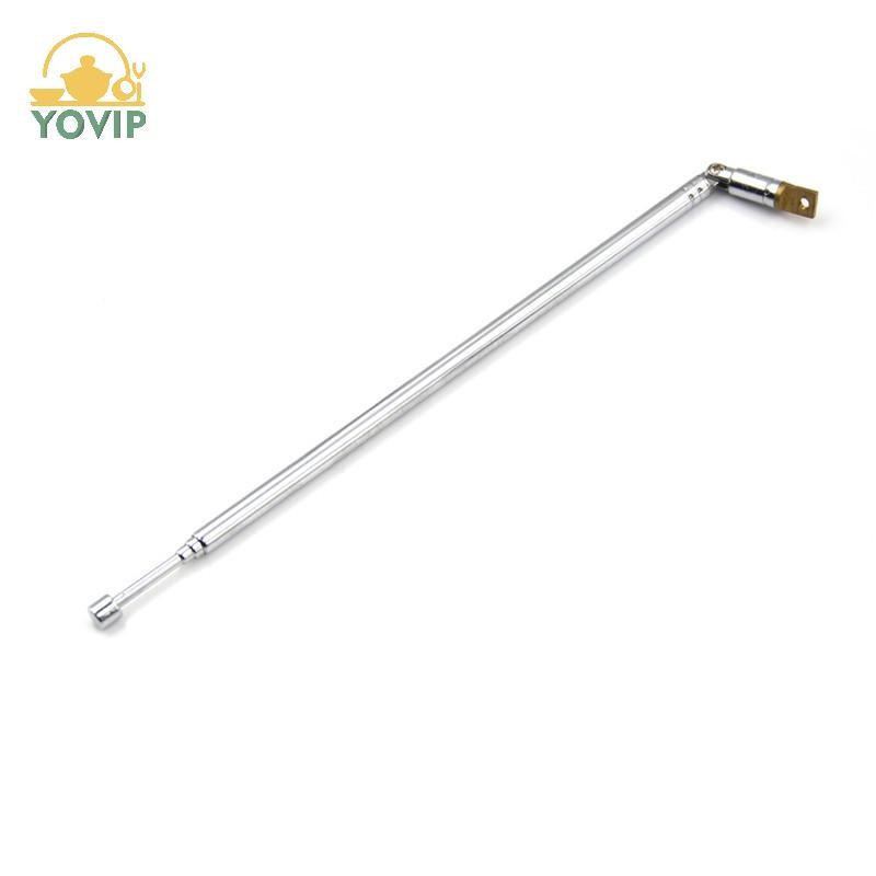 YOVIP Metal Full-channel AM FM Radio Ăng-ten kính thiên văn Chiều dài 63cm 4 phần VN