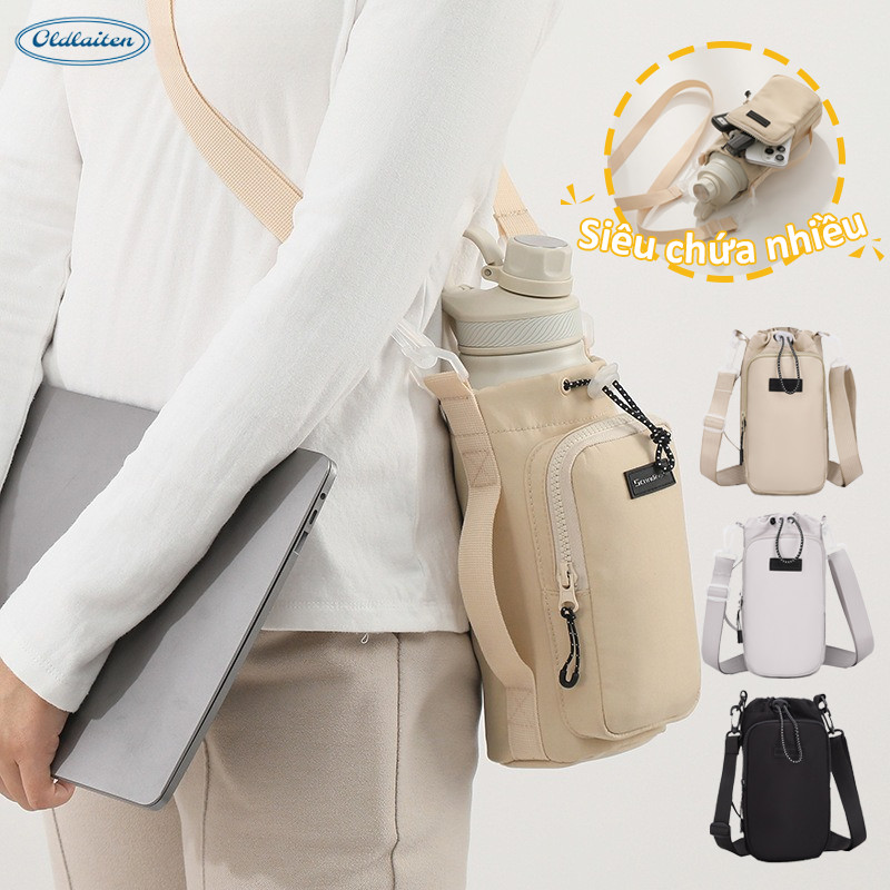 Túi đựng bình nước - Túi đeo chéo đựng bình nước, Túi đựng cốc chân không giữ nhiệt chống nước di động