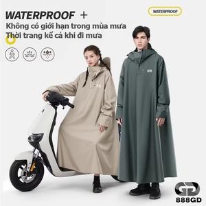  Áo Mưa Bít Kín Đi Xe Máy Siêu Bền Chống Thấm Áo Mưa 1 Mảnh Kín Người FASHION Áo Mưa Đơn Thiết Kế Thời Trang 