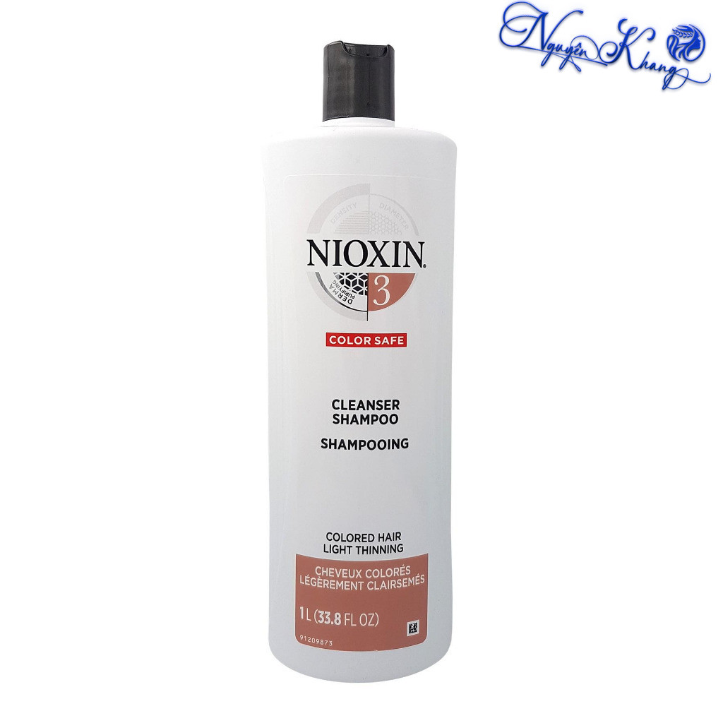 Dầu gội chống rụng tóc Nioxin System 3 Shampoo 1000ml - Colored Hair [ BD ]