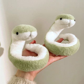 🎀ChicPop Búp bê nhồi bông bằng rắn, Quấn sang trọng quanh cánh tay Đồ chơi sang trọng năm con rắn