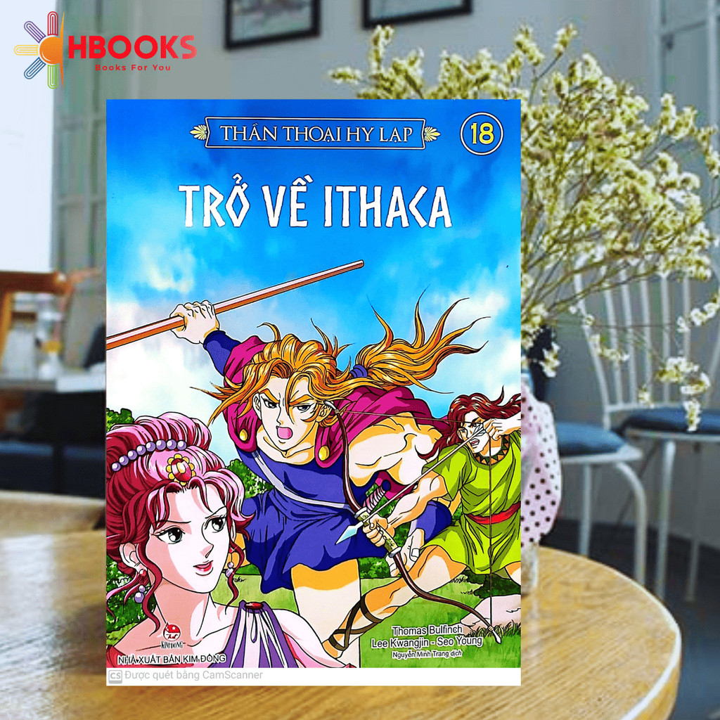 Sách - Thần Thoại Hy Lạp Tập 18: Trở Về Ithaca (Tái Bản 2019)
