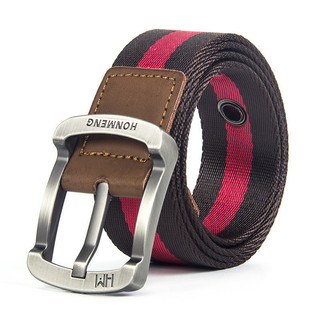   Thắt lưng vải Nylon nam phong cách mới Thắt lưng ngoài trời thông thường Thắt lưng quần Thắt lưng quạt quân sự Thắt lưng vải Pin Buckle Thắt lưng nam