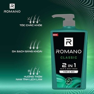 Tắm gội romano classic 900g
