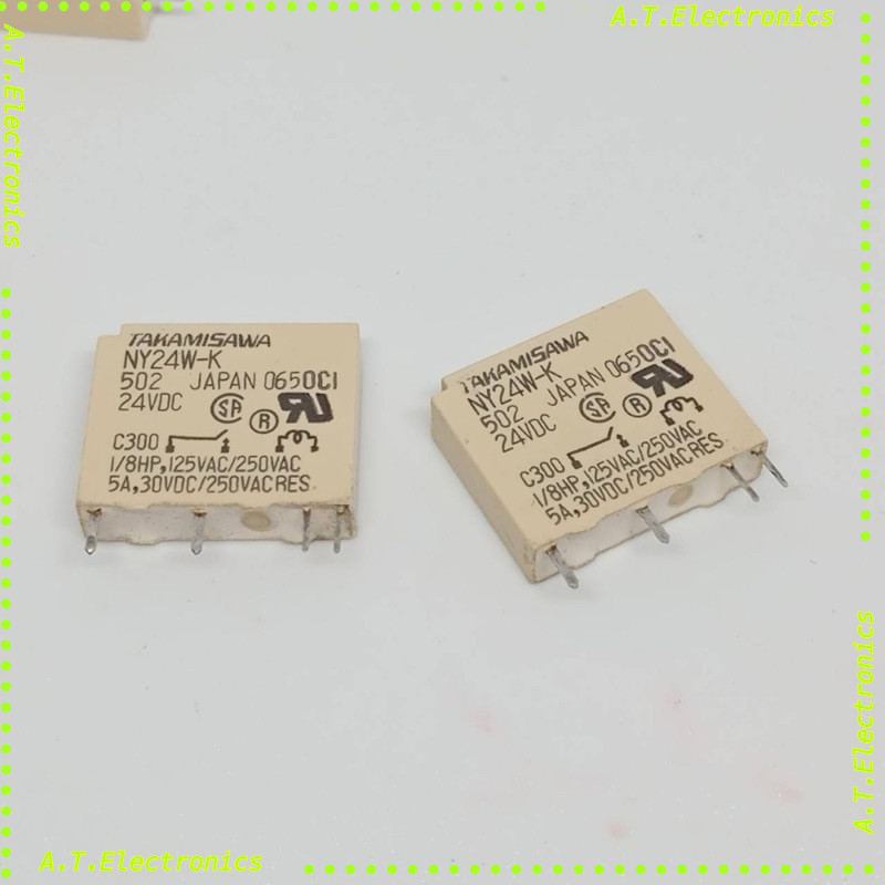  NY5W-K NY12w-K NY24W-K 5v 12v 24v Sản phẩm rơle 4 chân chụp ảnh từ công việc thực tế