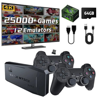 Máy chơi Game gia đình M8 Tay cầm kép không dây 2.4G HD Retro Bully TV Game Box